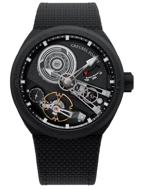 Review Greubel Forsey Balancier Convexe S Carbon Black Replica Watch